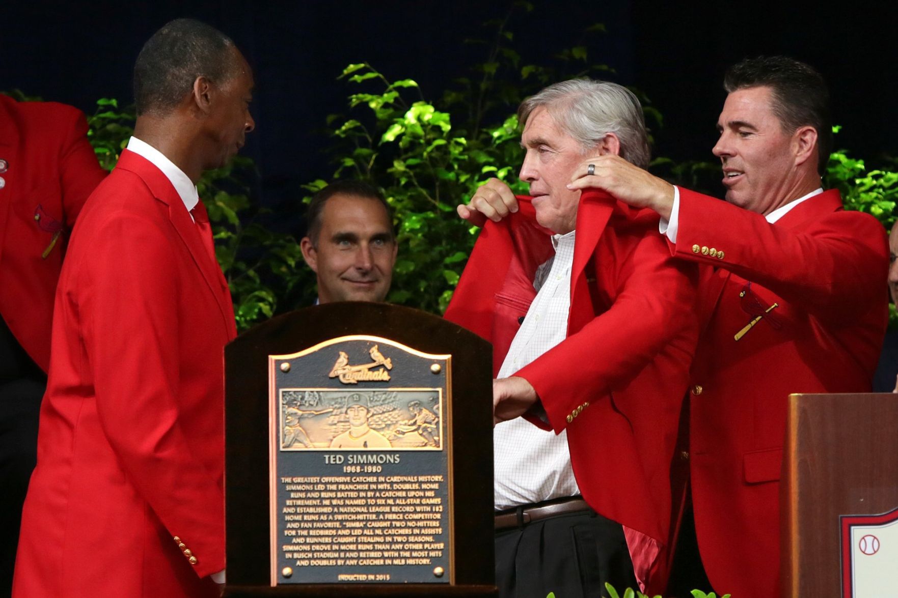 Cardinals Hall of Fame induction